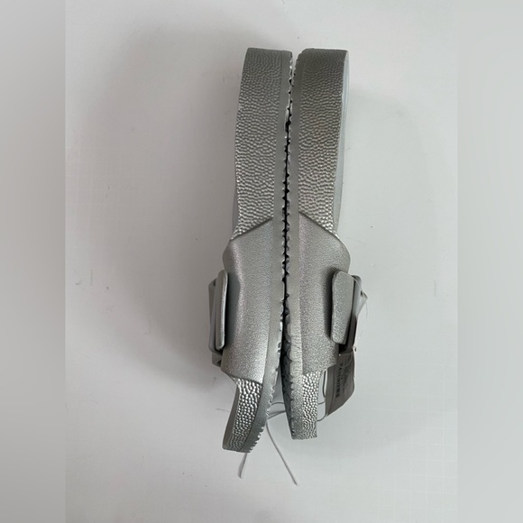 Shade & Shore Women Megan EVA Single Band Slide Sandals Shade & Shore Silver 12 - Picture 5 of 9